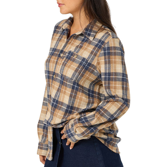 O'Neill Women's Jorgina Long Sleeve Button-Up Shirt