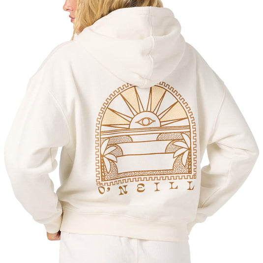 O'Neill Women's Sun Eye Relaxed Pullover Hoodie