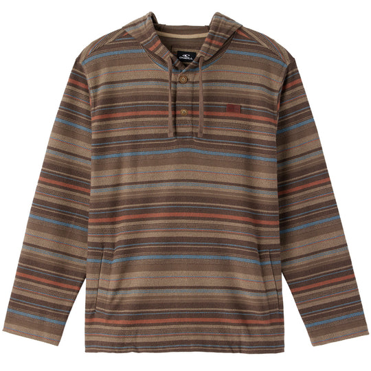 O'Neill Bavaro Stripe Poncho Pullover Hoodie • 2024