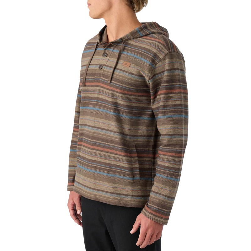 Load image into Gallery viewer, O'Neill Bavaro Stripe Poncho Pullover Hoodie
