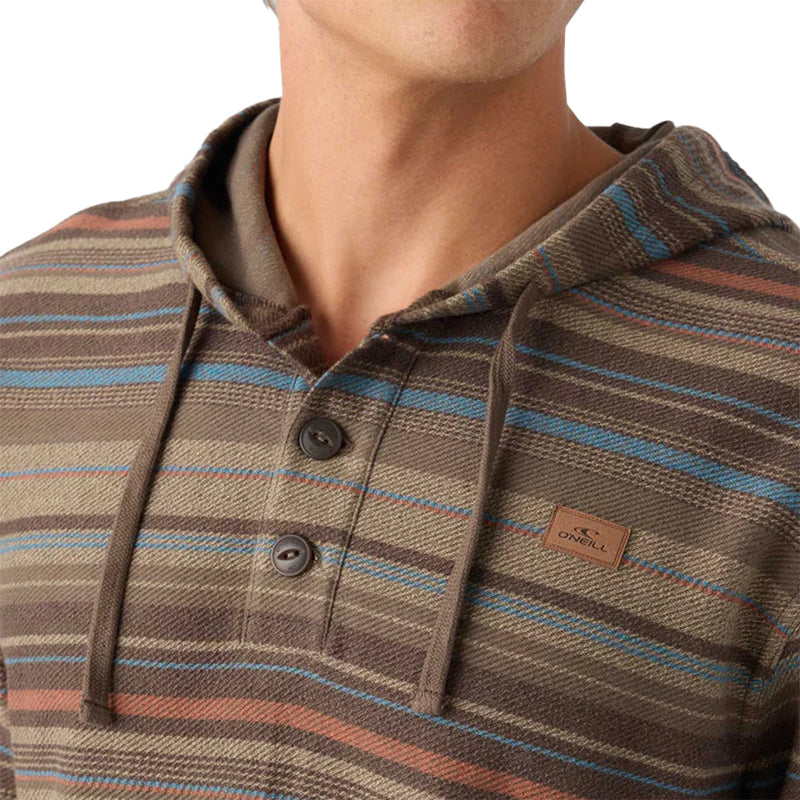 Load image into Gallery viewer, O'Neill Bavaro Stripe Poncho Pullover Hoodie
