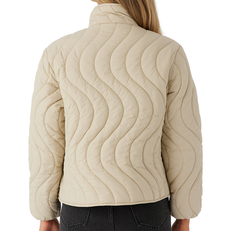 Load image into Gallery viewer, O'Neill Women's Eden Wave Quilted Zip-Up Jacket

