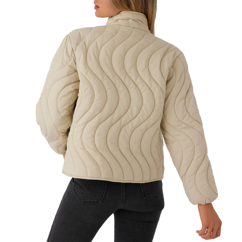 Load image into Gallery viewer, O'Neill Women's Eden Wave Quilted Zip-Up Jacket

