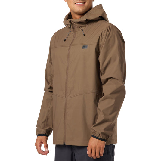 O'Neill TRVLR Stretch Windbreaker Hooded Zip-Up Jacket 5