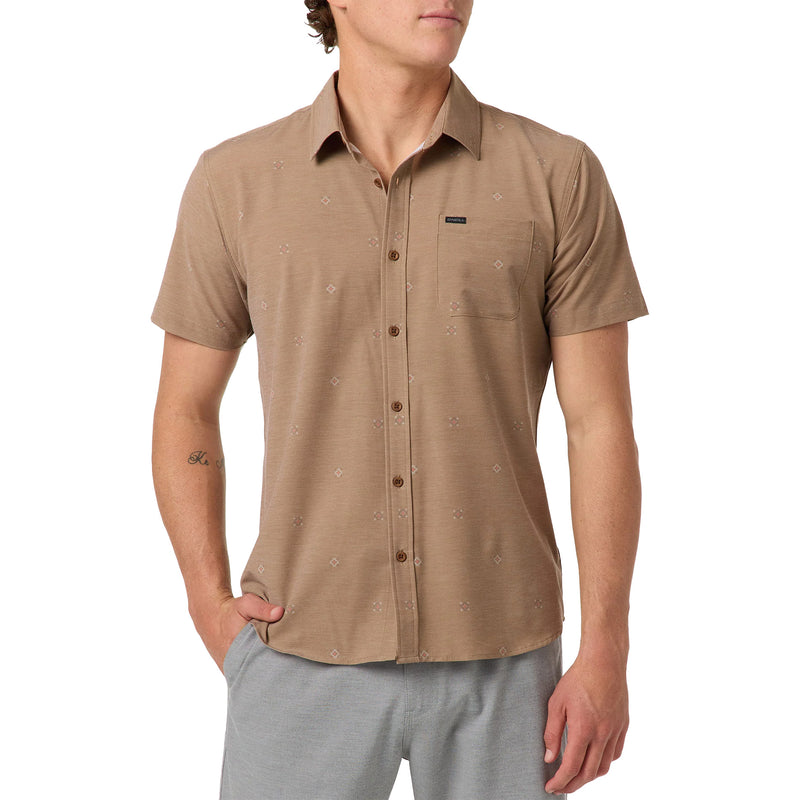 Load image into Gallery viewer, O'Neill TRVLR UPF Traverse Short Sleeve Button-Up Shirt 3
