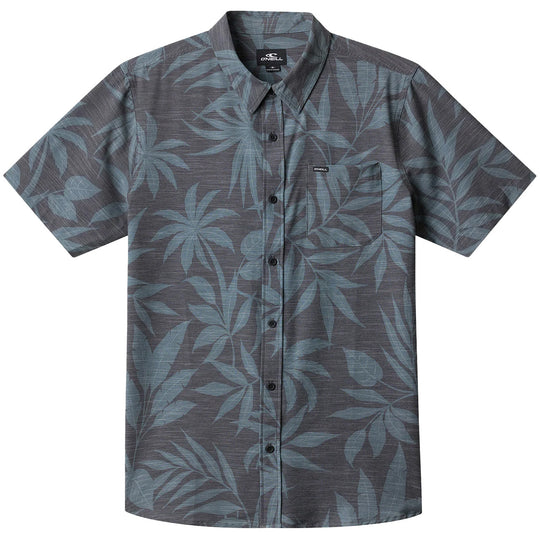 O'Neill UPF Slub Short Sleeve Button-Up Shirt