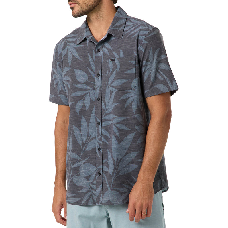 Load image into Gallery viewer, O'Neill UPF Slub Short Sleeve Button-Up Shirt 3
