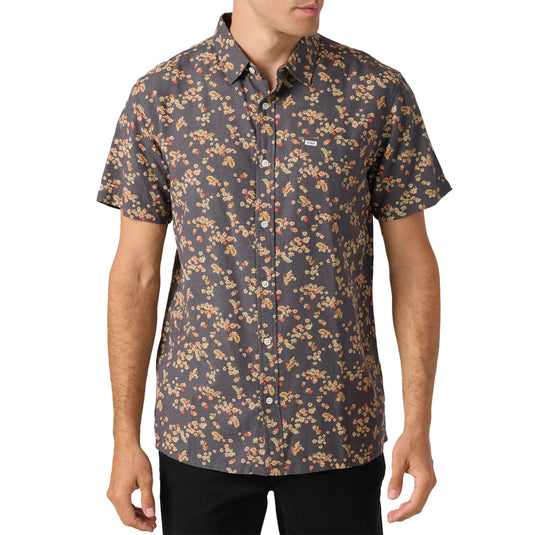 O'Neill OG Eco Print Standard Short Sleeve Button-Up Shirt