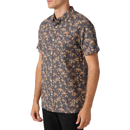 O'Neill OG Eco Print Standard Short Sleeve Button-Up Shirt
