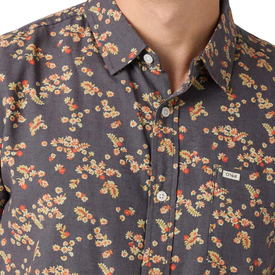 O'Neill OG Eco Print Standard Short Sleeve Button-Up Shirt