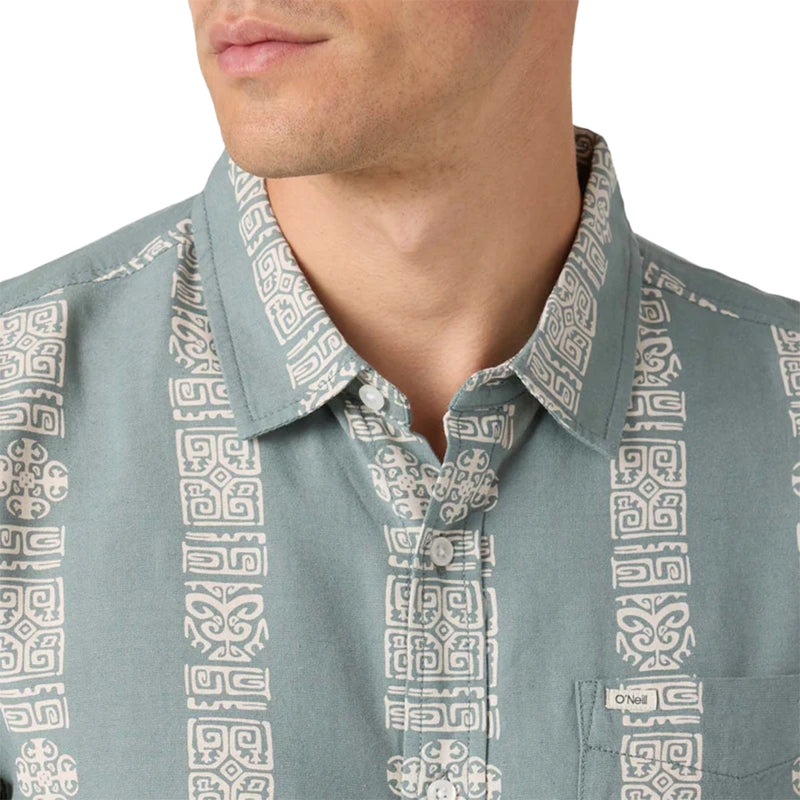 Load image into Gallery viewer, O'Neill OG Eco Print Standard Short Sleeve Button-Up Shirt
