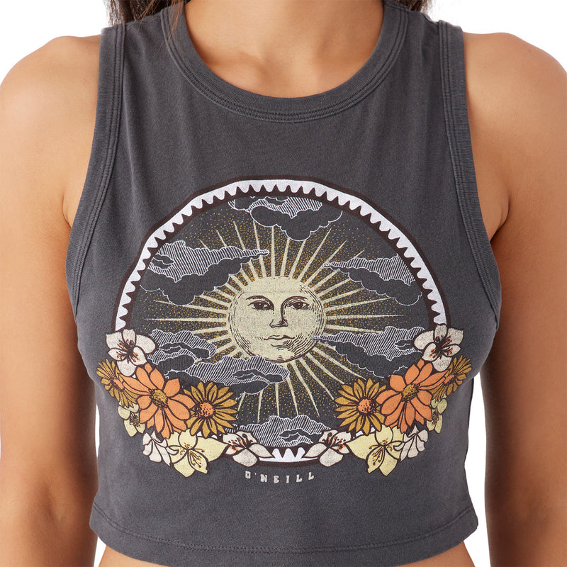Load image into Gallery viewer, O'Neill Women's Mystic Sun Crop Tank Top 7
