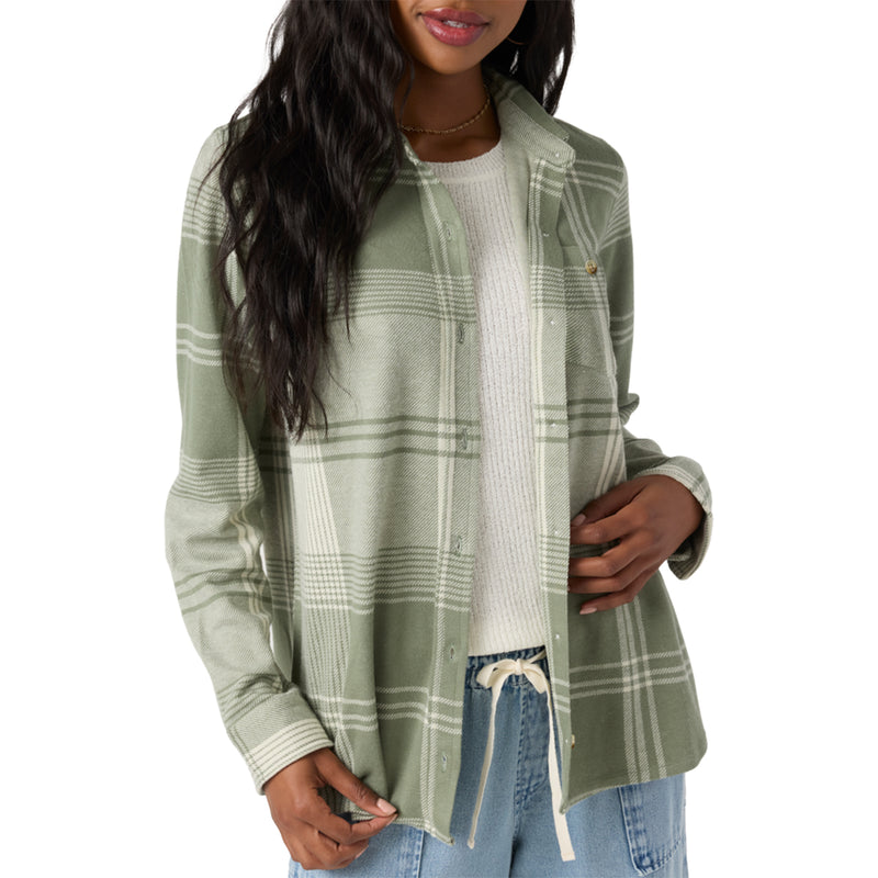 Load image into Gallery viewer, O&#39;Neill Women&#39;s Jorgina Long Sleeve Button-Up Flannel Shirt
