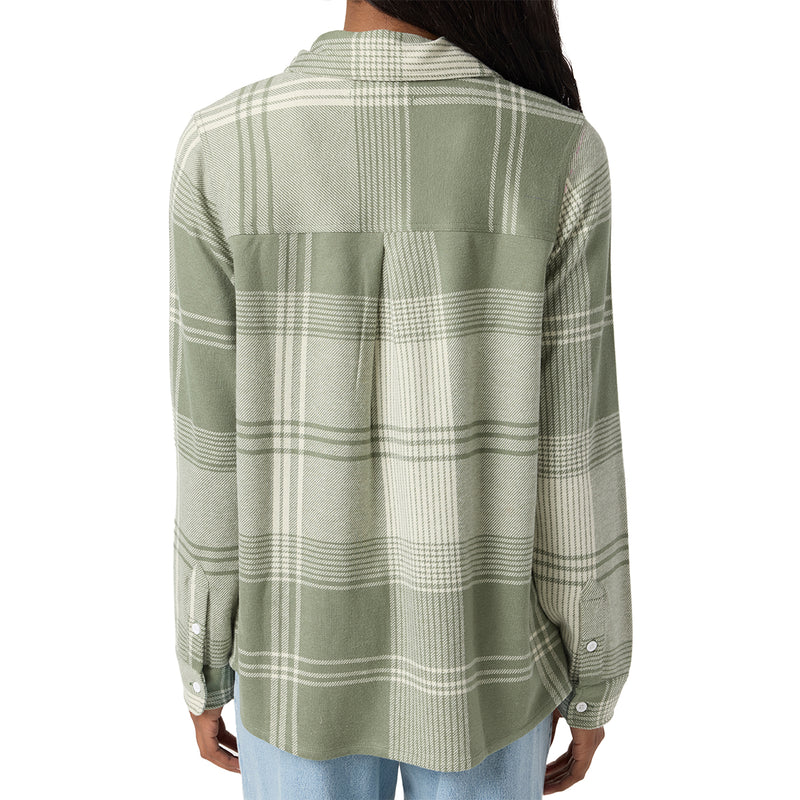 Load image into Gallery viewer, O&#39;Neill Women&#39;s Jorgina Long Sleeve Button-Up Flannel Shirt
