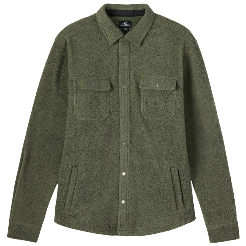 Load image into Gallery viewer, O&#39;Neill Glacier High Pile Long Sleeve Button-Up Overshirt
