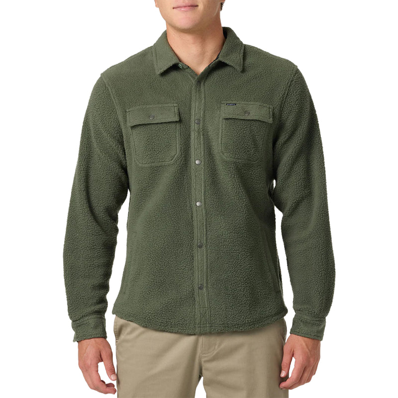 Load image into Gallery viewer, O&#39;Neill Glacier High Pile Long Sleeve Button-Up Overshirt
