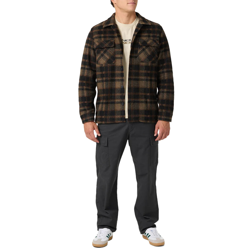 Load image into Gallery viewer, O&#39;Neill OG Lux Long Sleeve Button-Up Overshirt
