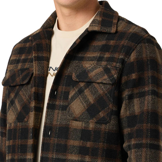O'Neill OG Lux Long Sleeve Button-Up Overshirt