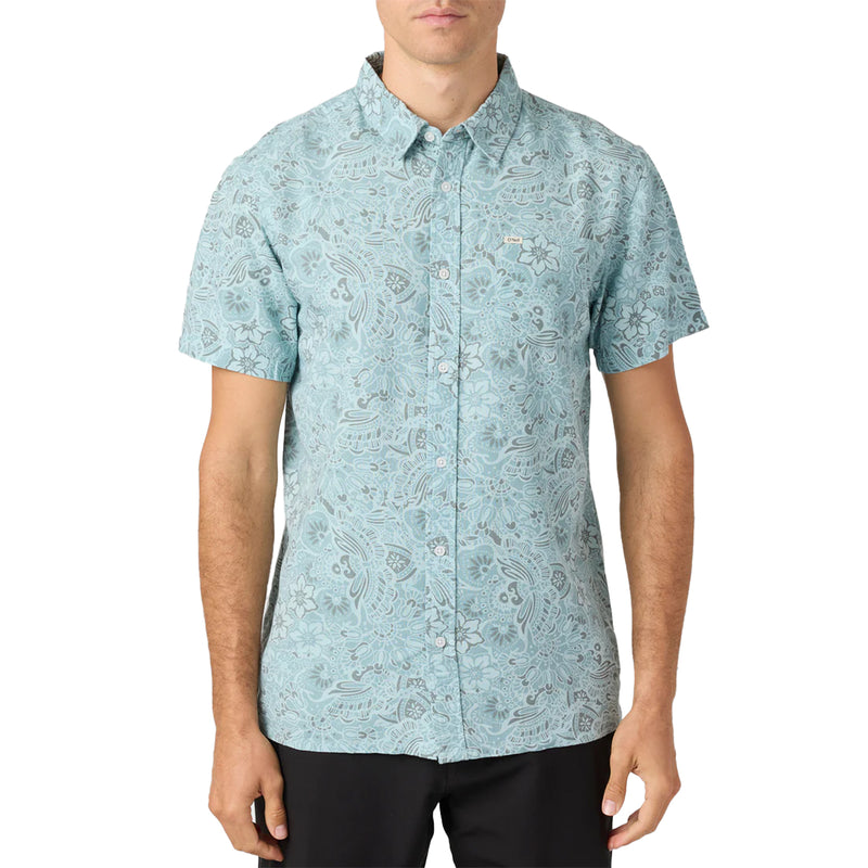 Load image into Gallery viewer, O'Neill OG Eco Print Standard Short Sleeve Button-Up Shirt
