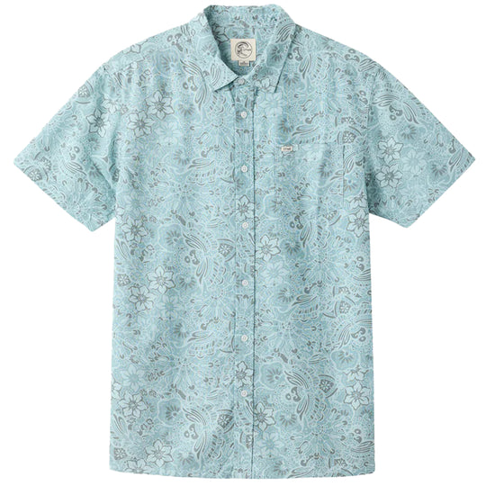 O'Neill O'riginals  Eco Print Standard Short Sleeve Button-Up Shirt