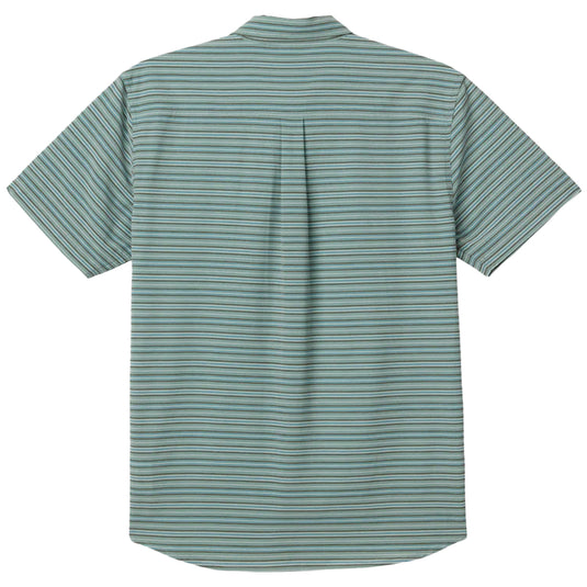 O'Neill TRVLR UPF Traverse Stripe Standard Short Sleeve Button-Up Shirt