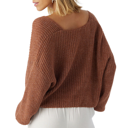 O'Neill Women's Hillside Twist Front Revo Sweater