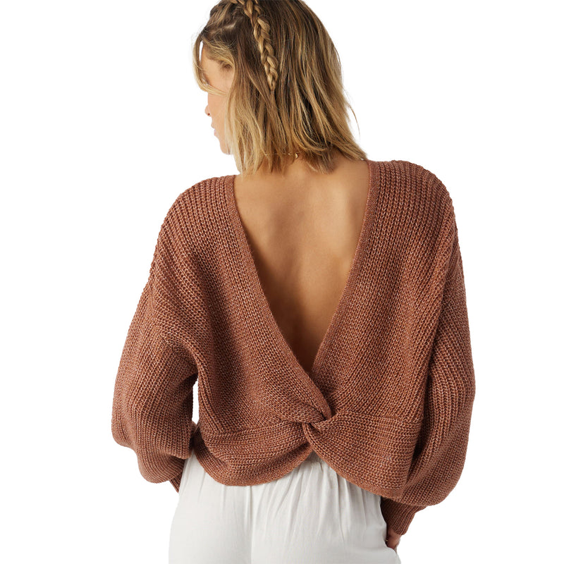 Load image into Gallery viewer, O'Neill Women's Hillside Twist Front Revo Sweater
