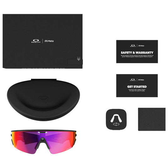 Oakley Meta Vanguard Sunglasses - Black/Prizm Road