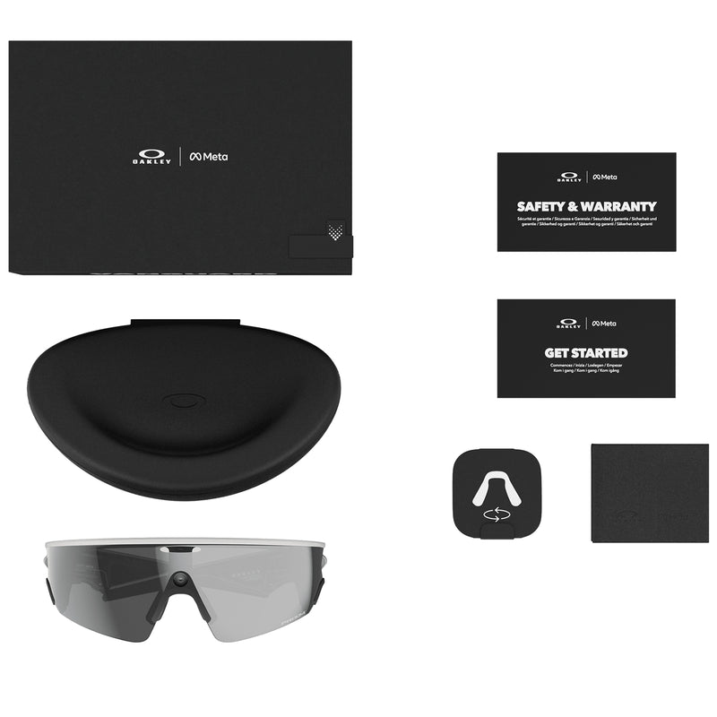 Load image into Gallery viewer, Oakley Meta Vanguard Sunglasses - White/Prizm Black
