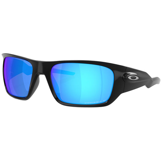 Oakley Massester Polarized Sunglasses - Polished Black/Prizm Sapphire