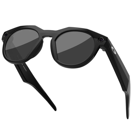 Oakley Meta HSTN Polarized Sunglasses - Black/Prizm Black