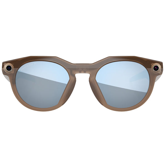 Oakley Meta HSTN Polarized Sunglasses - Brown Smoke/Prizm Deep Water