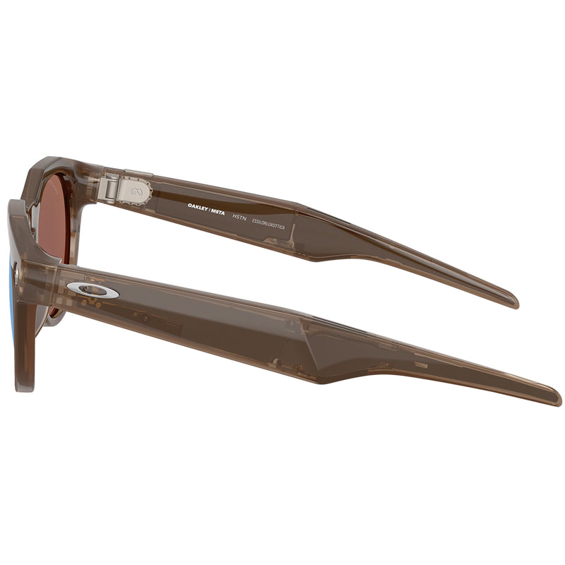 Load image into Gallery viewer, Oakley Meta HSTN Polarized Sunglasses - Brown Smoke/Prizm Deep Water
