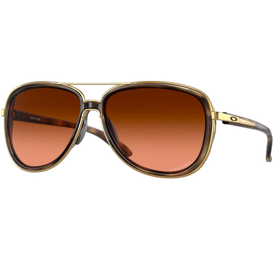 Oakley Split Time Sunglasses - Brown Tortoise/Prizm Brown Gradient
