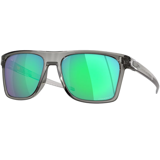 Oakley Leffingwell Polarized Sunglasses - Grey Ink/Prizm Jade