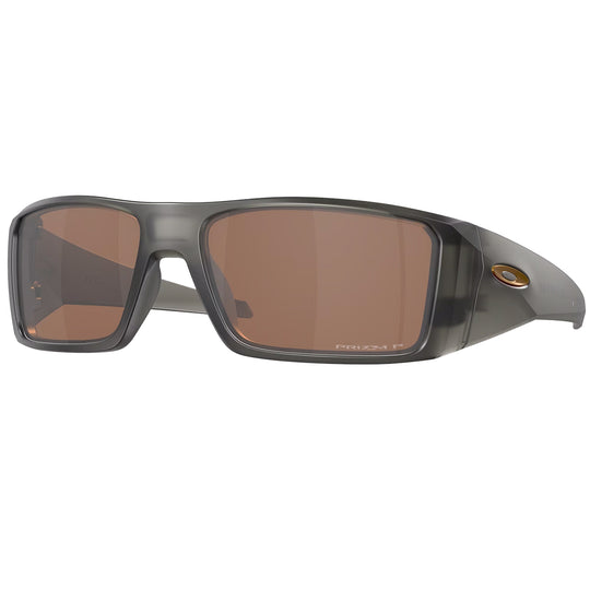 Oakley Heliostat Polarized Sunglasses - Matte Gray/Prizm Tungsten