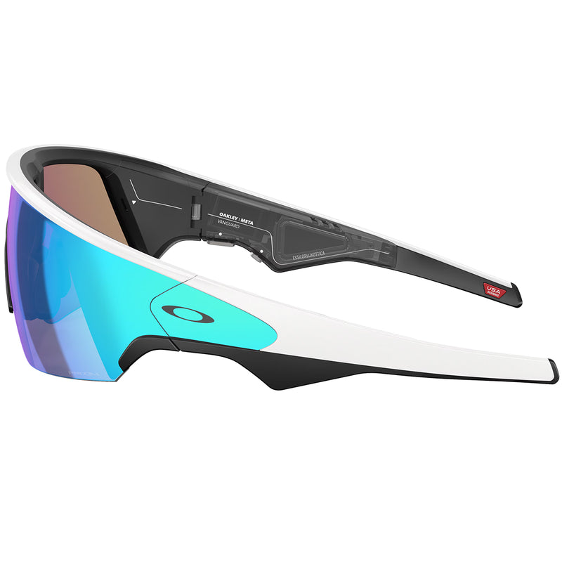 Load image into Gallery viewer, Oakley Meta Vanguard Sunglasses - White/Prizm Sapphire 2
