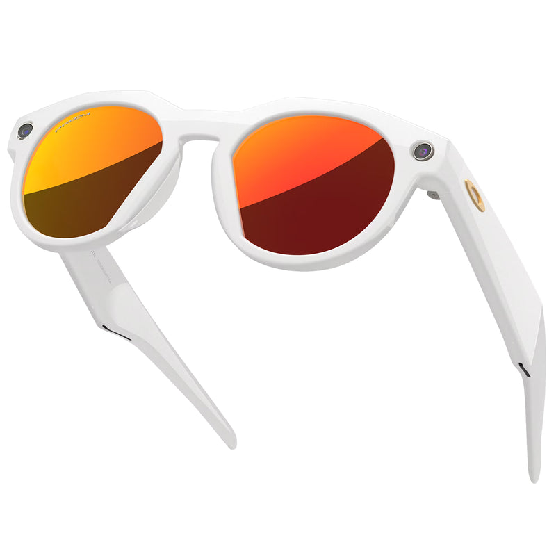 Load image into Gallery viewer, Oakley Meta HSTN Sunglasses - Warm Grey/Prizm Ruby
