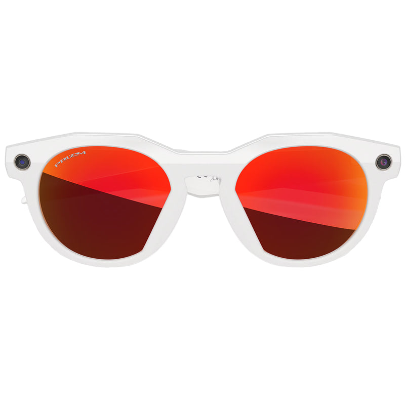 Load image into Gallery viewer, Oakley Meta HSTN Sunglasses - Warm Grey/Prizm Ruby
