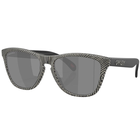 Oakley Frogskins Night Mission Collection Sunglasses - Matte Grey Ink Fingerprint/Prizm Black