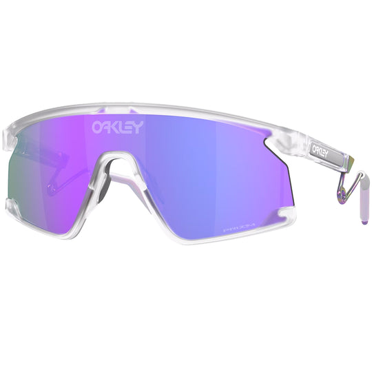 Oakley BXTR Metal Sunglasses - Matte Clear/Prizm Violet