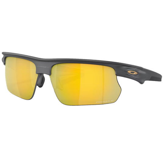Oakley BiSphaera Polarized Sunglasses - Matte Carbon/Prizm 24k