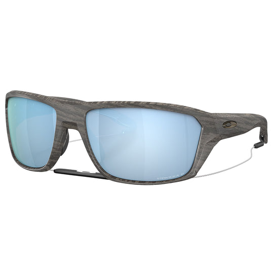 Oakley Split Shot Polarized Sunglasses - Woodgrain/Prizm Deep Water Polarized