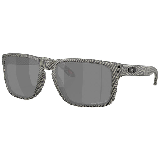 Oakley Holbrook XL Night Mission Collection Polarized Sunglasses - Matte Gray Ink Fingerprint/Prizm Black