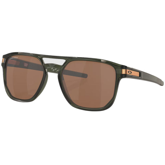 Oakley Latch Beta Sunglasses - Olive Ink/Prizm Tungsten