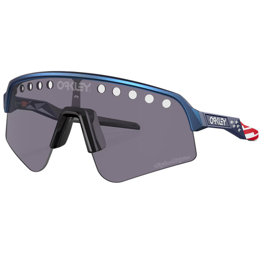 Oakley Sutro Lite Sweep Troy Lee Designs Series Sunglasses - TLD Blue Colorshift/Prizm Grey