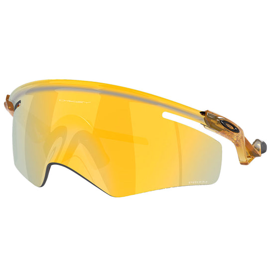 Oakley QNTM Kato Sunglasses - Transparent Light Curry/Prizm 24k