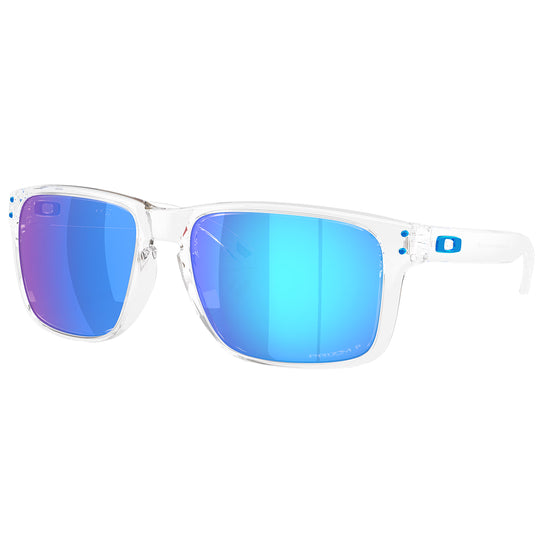 Oakley Holbrook XXL Polarized Sunglasses - Polished Clear/Prizm Sapphire