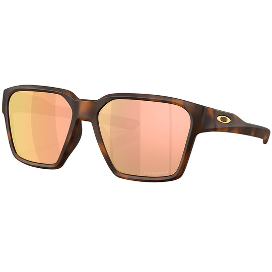 Oakley Briza Sunglasses - Matte Tortoise Dark Amber/Prizm Rose Gold