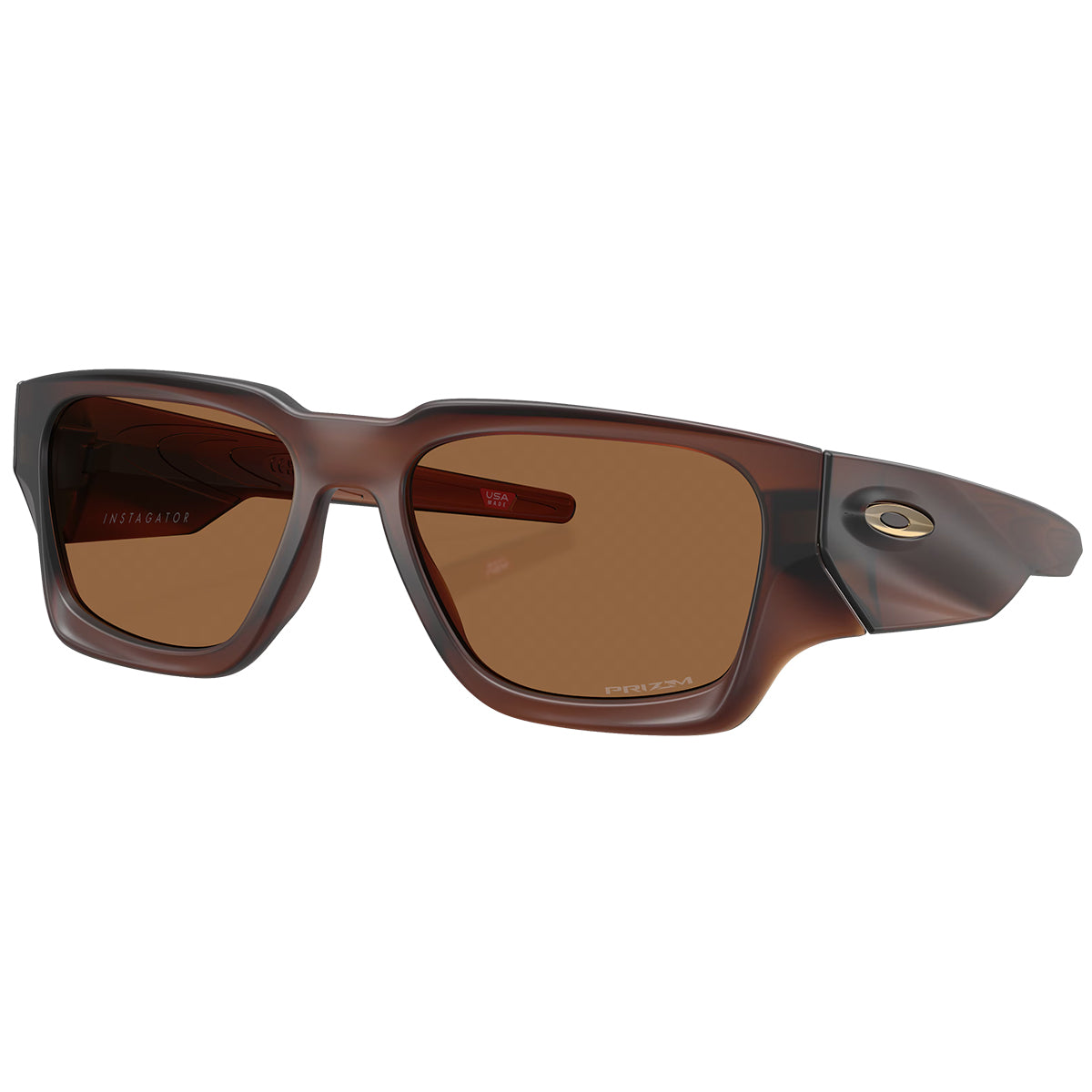 Oakley Instagator Sunglasses - Matte Rootbeer/Prizm Bronze